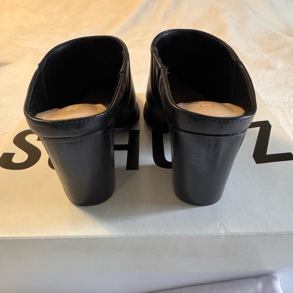 SCHUTZ Alley Western Mule in black - Picture 3 of 5